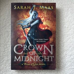 Crown of Midnight Paperback Book OOP